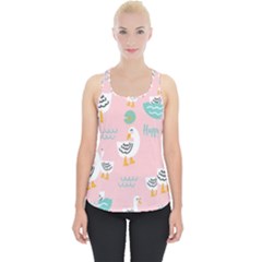 Cute-happy-duck-gift-card-design-seamless-pattern-template Piece Up Tank Top by Salman4z