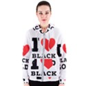 I love black gold Women s Zipper Hoodie View1