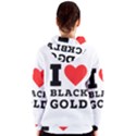 I love black gold Women s Zipper Hoodie View2