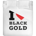 I love black gold Duvet Cover (California King Size) View1