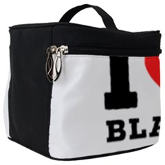 I Love Black Gold Make Up Travel Bag (big) by ilovewhateva