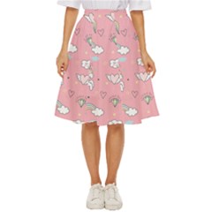 Cute-unicorn-seamless-pattern Classic Short Skirt