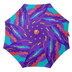 Multicolored-abstract-background Straight Umbrellas by Salman4z