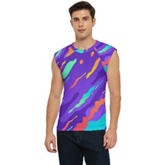 Multicolored-abstract-background Men s Raglan Cap Sleeve Tee by Salman4z