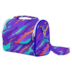 Multicolored-abstract-background Satchel Shoulder Bag by Salman4z