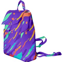 Multicolored-abstract-background Buckle Everyday Backpack by Salman4z