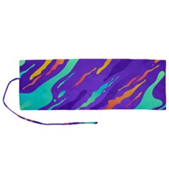 Multicolored-abstract-background Roll Up Canvas Pencil Holder (m) by Salman4z