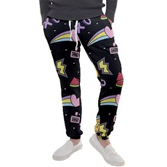 Cute-girl-things-seamless-background Men s Jogger Sweatpants by Salman4z