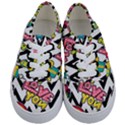 Vector-romantic-love-seamless-pattern Kids  Classic Low Top Sneakers View1