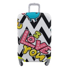 Vector-romantic-love-seamless-pattern Luggage Cover (small) by Salman4z