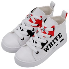 I Love White Gold  Kids  Mid-top Canvas Sneakers by ilovewhateva