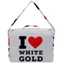 I love white gold  Box Up Messenger Bag View3