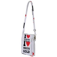 I Love White Gold  Multi Function Travel Bag by ilovewhateva