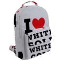 I love white gold  Flap Pocket Backpack (Large) View2