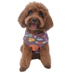 Cute-seamless-pattern-with-doodle-birds-balloons Dog Sweater by Salman4z