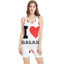 I love galaxy  Women s Wrestling Singlet View1