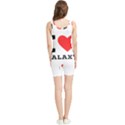 I love galaxy  Women s Wrestling Singlet View2