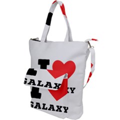 I Love Galaxy  Shoulder Tote Bag by ilovewhateva