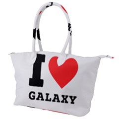 I Love Galaxy  Canvas Shoulder Bag by ilovewhateva