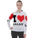 I love galaxy  Women s Pique Long Sleeve Tee View1