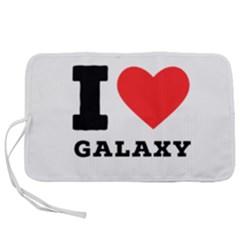 I Love Galaxy  Pen Storage Case (l) by ilovewhateva