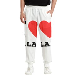 I Love Galaxy  Men s Elastic Waist Pants by ilovewhateva