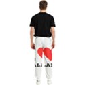 I love galaxy  Men s Elastic Waist Pants View2