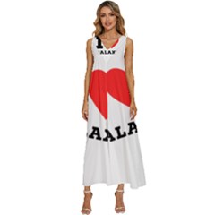 I Love Galaxy  V-neck Sleeveless Loose Fit Overalls by ilovewhateva