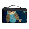 Seamless-pattern-owls-dreaming Cosmetic Storage View1