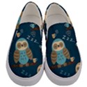 Seamless-pattern-owls-dreaming Men s Canvas Slip Ons View1