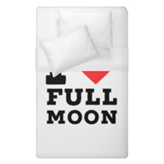 I Love Full Moon Duvet Cover (single Size) by ilovewhateva