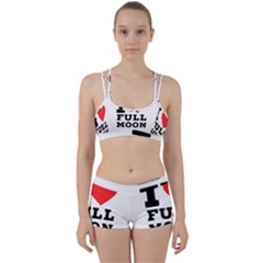 I Love Full Moon Perfect Fit Gym Set by ilovewhateva