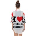 I love full moon Open Front Chiffon Kimono View2