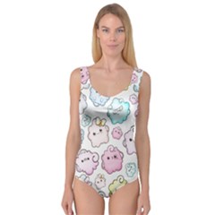 Cute-doodle-cartoon-seamless-pattern Princess Tank Leotard  by Salman4z