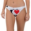 I love new moon Band Bikini Bottoms View1