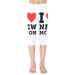 I Love New Moon Kids  Capri Leggings  by ilovewhateva