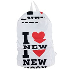 I Love New Moon Foldable Lightweight Backpack by ilovewhateva