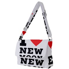 I Love New Moon Full Print Messenger Bag (s) by ilovewhateva