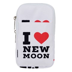 I Love New Moon Waist Pouch (small) by ilovewhateva