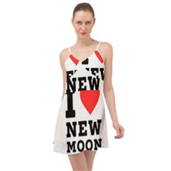 I Love New Moon Summer Time Chiffon Dress by ilovewhateva