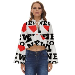 I Love New Moon Boho Long Bell Sleeve Top by ilovewhateva