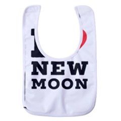 I Love New Moon Baby Bib by ilovewhateva