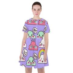 Cloud-seamless-pattern -- Sailor Dress by Salman4z