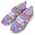 Cloud-seamless-pattern -- Women s Velcro Strap Shoes View2