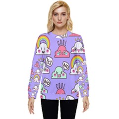 Cloud-seamless-pattern -- Hidden Pocket Sweatshirt by Salman4z