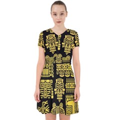 American-golden-ancient-totems Adorable In Chiffon Dress by Salman4z