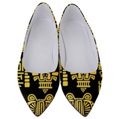 American-golden-ancient-totems Women s Low Heels by Salman4z