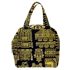 American-golden-ancient-totems Boxy Hand Bag by Salman4z