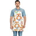 Cute-colorful-owl-cartoon-seamless-pattern Kitchen Apron View1