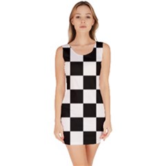 Chess-board-background-design Bodycon Dress by Salman4z